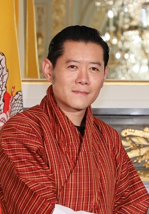 Jigme Khesar Namgyel Wangchuck at the Enthronement of Naruhito